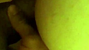 Latina gets creampie in hotel