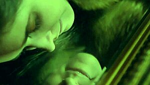 she's watching herself masturbate in the mirror to orgasm