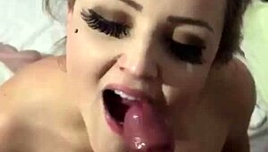 Kelly's Intense Oral Compilation Showcases Powerful Blowjob Skills