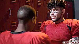 i watched adrian hart and joseph castillan gettin into heated anal sex in the locker room