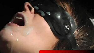This girl can't get enough of cum