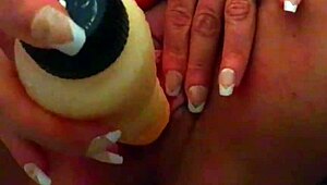 La Troia Squirts On Couch For Friends!