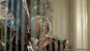 Watch Fellucia Give A Perfect Blowjob With Facial Swallow!