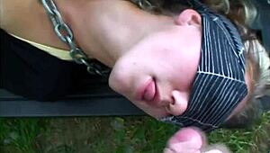 Busty Amateur Slut Receives Intense Facefuck and Facial in POV