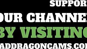 i'm playing with my big dildo on cam