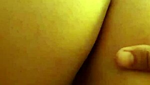 Latina gets creampie in hotel