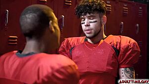 i watched adrian hart and joseph castillan gettin into heated anal sex in the locker room