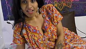 Aunty's POV roleplay with step-son in Hindi: Watch her show love