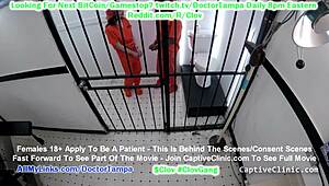 Lilly and Lyle, lesbian lovers in the hospital! Passion explodes!