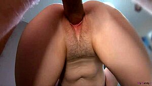 Extreme Close-Up of Dripping Anal During Hard Doggystyle