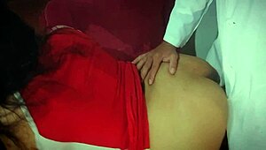 Cuckold husband watches as stepdaughter cheats on him with stepfather doctor