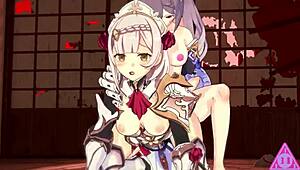 Intense Feelings in Genshin Impact: Noel and Keqing's Passionate Muff Diving