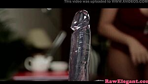 Can you handle this lesbian anal toying and spanking?