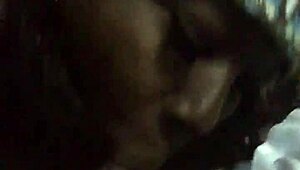 Busty Ebony Sucks Big Cock