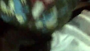 Busty Ebony Sucks Big Cock