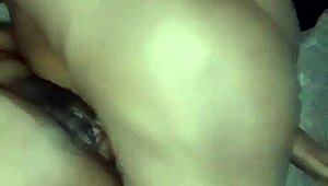 She says, look at this black big booty babe with her shaved pussy