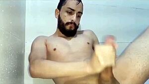 Sıcak Filipina duş anlarının kamera yakalanan blooper'ları