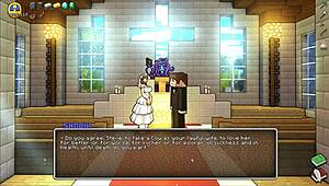 hornycraft minecraft parody hentai game pornplay ep 31 lovely wedding end