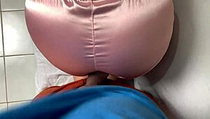 Papi thought it’d be a massage, but his cock slipped into her tight amateur culo.