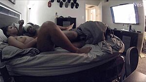 College student takes on a big black cock and gets creampied