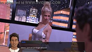 Bratty College Nympho Teen 18+ Caught Masturbating by Master in Cartoon Fantasy