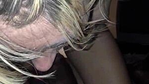 missa sucking my cock hard with intense focus