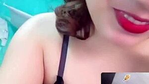 Live Bigo Girl Shows Big Round Tits On Camera