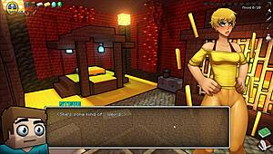 hornycraft minecraft parody hentai game pornplay ep 31 lovely wedding end