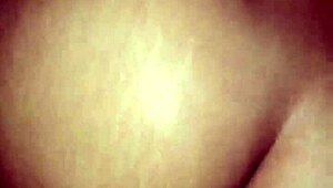 big butt latina gf squirts while taking both holes