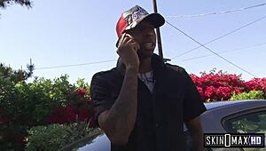 my ride home: deepthroat n cumshot on big ass jayden