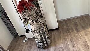 Mature milf enjoys homemade anal sex with big ass