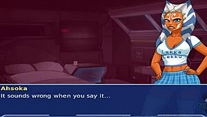 I dominate my slave with my cock in this Star Wars hentai part 4