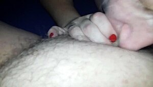 Hot Wife's Big Ass and Hairy Pussy