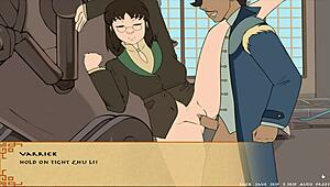 Anime characters get down and dirty in steamy anal scene