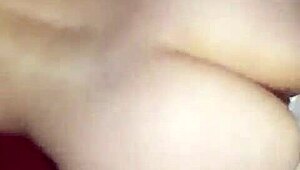 Blonde milf flaunts big ass