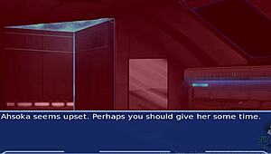 I dominate my slave with my cock in this Star Wars hentai part 4