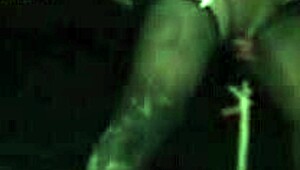 Shemale Elizabeth Teases Balls in Midnight Ritual