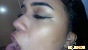 Ed Junior Fucks Betina Alvarenga Without Condom In Rio