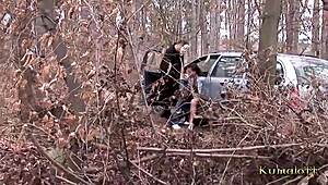 Kumalott's Full Anal Horror with Russian Babe Outdoors