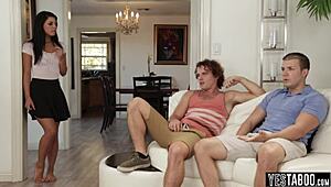 gina valentina stars as sexy limitless head in this orgy scene 😍