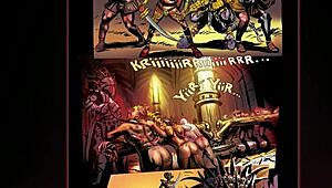Succubus Dominates in Rough Arena Stage Comic