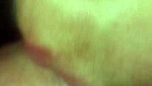 wife sucking cock in amateur masturbation session