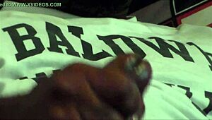 Fat Black Cock Cumming Slow