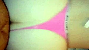 sexy pawg resaboo in pink lingerie gets her pussy soaked