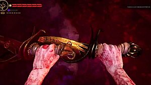 Succubus Dominates in Rough Arena Stage Comic