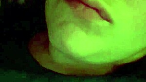 Abby Sucks Five Guys in Forest