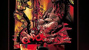 Succubus Dominates in Rough Arena Stage Comic