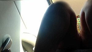 So, you can totally see her tight panties under that skirt.