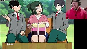 Unleash hero cummy in uncensored My Hero Academia game