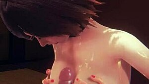 i boobjobbed kaya and fucked her futanari